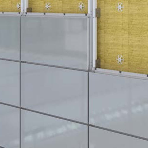 Revestimento de fachada em painéis - SZ20 - ISOSTA international - em alumínio / horizontal / liso