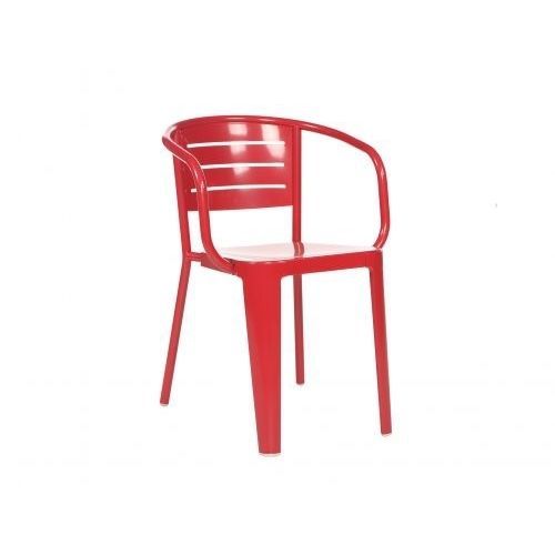 Cadeira contemporânea - Como  - YÜCEL OUTDOOR FURNİTURE  - para ambiente interno / em aço revestido a pó / com base em aço