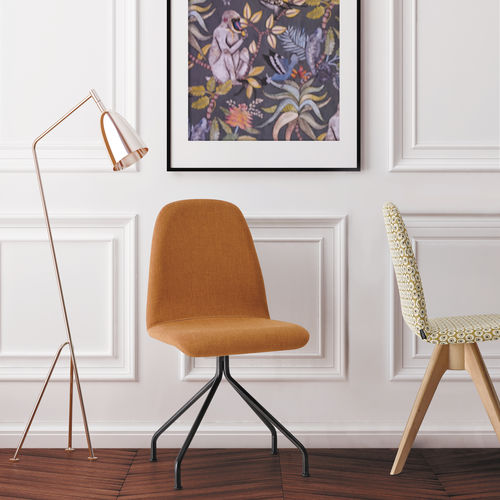 Cadeira contemporânea - WHAO-AT - Casual Home & Contract - para ambiente interno / em tecido / com base em faia