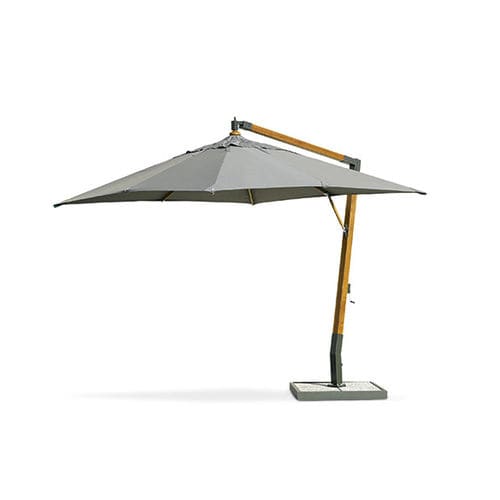 Ombrelone redondo - HOLIDAY  - GOSS Outdoor - lateral / em lona