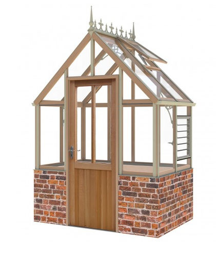 Estufa para jardinagem - ETON - Alton greenhouses - modelo capela / com estrutura de alumínio / em vidro