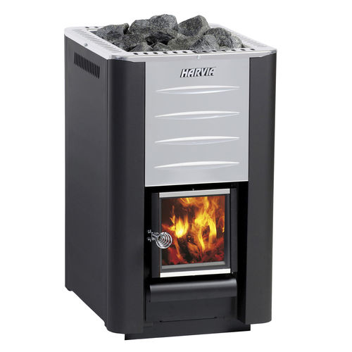 Forno para sauna seca a lenha - PRO 20  - Almost Heaven Saunas - de parede / metálico / contemporâneo