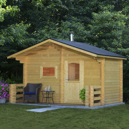 Sauna da linha residencial - APPALACHIA  - Almost Heaven Saunas - em madeira / para ambiente externo / pré-fabricada