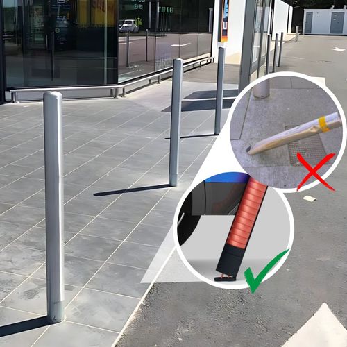 Balizador flexível - Isemar Augustaflex - SAEDI Ltd - de proteção / para impedir estacionamento / de ponto de recarga