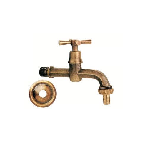 Torneira simples para bebedouro - ELICA - MORELLI S.A.S. - de parede / em latão / para ambiente externo
