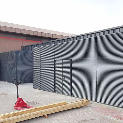 Cerca de ocultação de réguas - ITALIA-80 - LANG AND FULTON - em aço galvanizado / em aço pintado