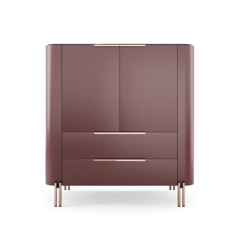 Buffet aparador contemporâneo - NT040 - Praddy Unipessoal lda - metálico / em madeira / em bambu