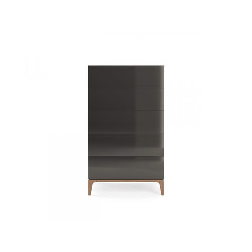 Cômoda contemporânea - MOONLIGHT - Praddy Unipessoal lda - em madeira / retangular / 5 gavetas