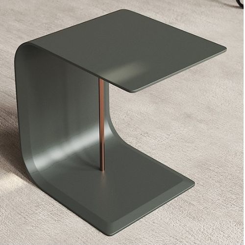Mesa lateral moderna - ARIZONA - Praddy Unipessoal lda - metálica / com base metálica / com pé central