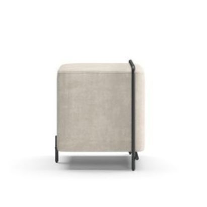 Puff contemporâneo - CELLO II - Praddy Unipessoal lda - em tecido / quadrado / estofado