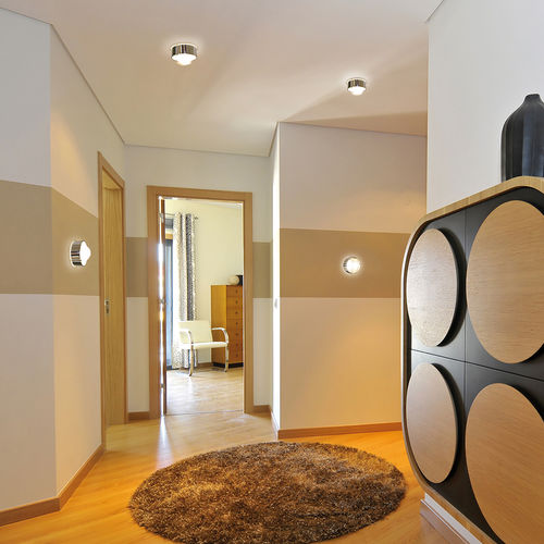 Plafon contemporâneo - PUK ONE - Top Light GmbH & Co. KG. - redondo / em vidro borossilicato / metálico