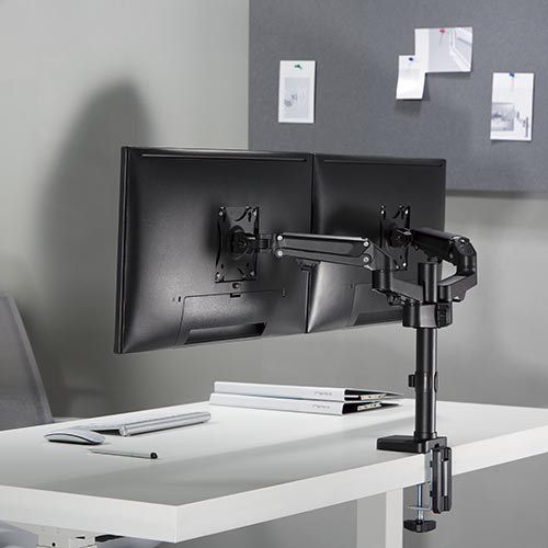 Suporte para monitor de secretária - LDT47 - LUMI LEGEND CORP. - duplo