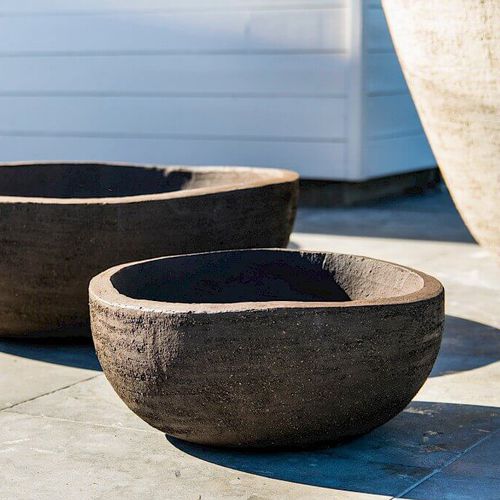 Vaso de jardim em terracota - ISLAND - Deseo Ceramics - de instalação livre / redondo