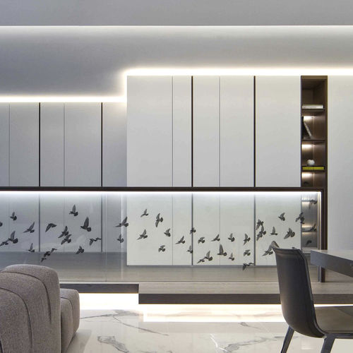 Painel de vidro de segurança - R16304CY - Rahmen (Asia) Limited - laminado / temperável / transparente