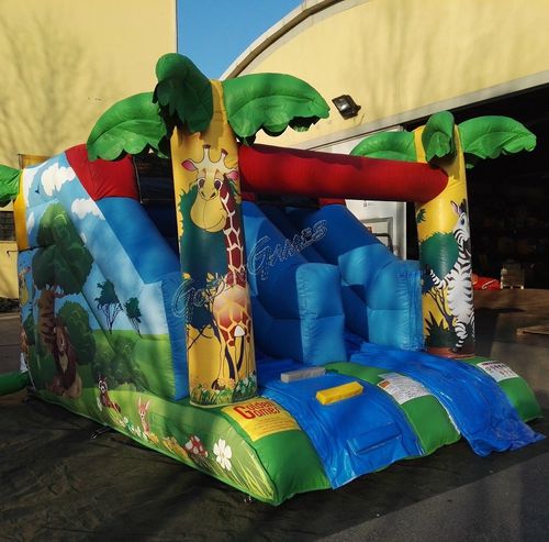 Jogo inflável - MINI SAFARI SLIDE - GOLDEN GAMES SRL
