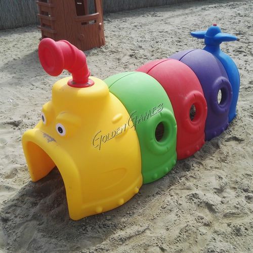 Túnel para parque infantil - CATERPILLAR - GOLDEN GAMES SRL