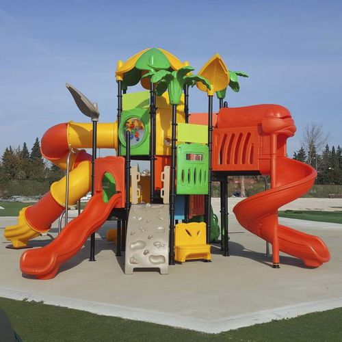 Estrutura lúdica para parque infantil - FANTACASTELLO HAWAII - GOLDEN GAMES SRL - para parque aquático / para coletividade / em polietileno