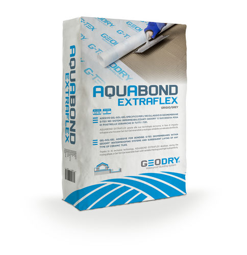 Cimento-cola - AQUABOND EXTRAFLEX - GEODRY