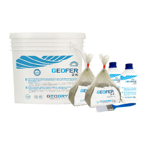 Argamassa de proteção - GEOFER 2 K - GEODRY - para concreto / mineral