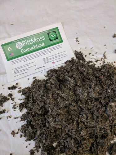 Substrato de cultivo de fibra de celulose - CANNABLEND - PittMoss LLC - a granel / em saco / para flores