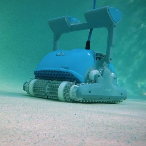 Robô limpador de piscina elétrico - DELUXE CLASS : DOLPHIN M400 - Maytronics - automático / para uso doméstico / com aspiração