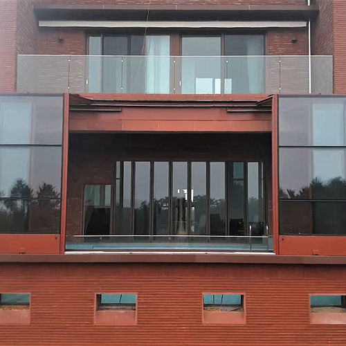 Varanda envidraçada em vidro - EVOLUTION LEAN-TO - Evergreen Solutions - em alumínio / em policarbonato / da linha comercial