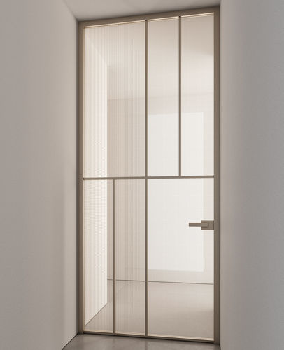 Porta piso-teto - CÉLINE  - ALBED - interna / em alumínio / em alumínio anodizado