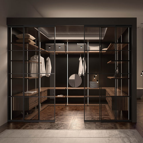 Closet de canto - RI-VISTA - ALBED - modular / de parede / contemporâneo