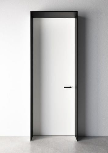 Porta interna - ENTRE-DEUX - ALBED - em madeira / metálica / em mármore
