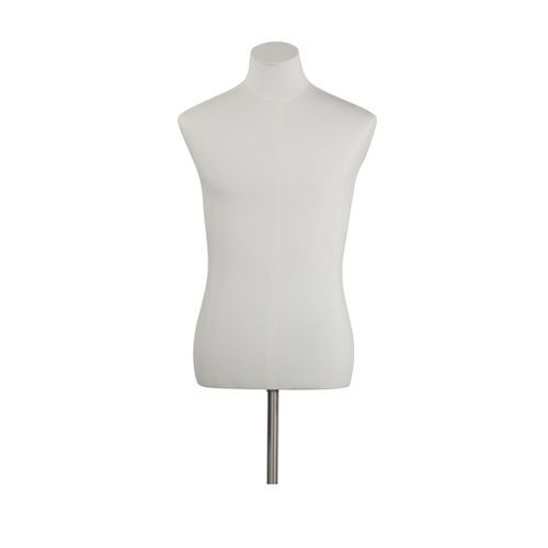 Busto masculino adulto - CAN7 - Cofrad Mannequins - abstrato / sem cabeça / branco