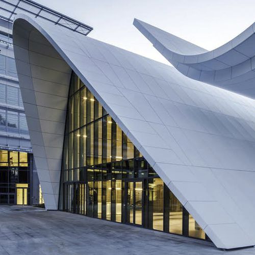 Revestimento de fachada em painéis - ALUCOBOND® SOLID   - ALUCOBOND - em alumínio / em compósito / de encaixe