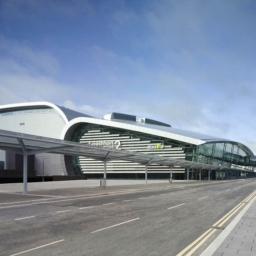 Painel compósito de revestimento - DUBLIN AIRPORT TERMINAL 2 - ALUCOBOND - para revestimento de fachada / para telhado / para sofito