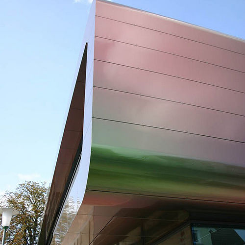 Revestimento de fachada em painéis - WALDECKSCHULE - ALUCOBOND - em alumínio / em compósito / de encaixe