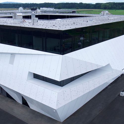 Revestimento de fachada em painéis - KTM - ALUCOBOND - em alumínio / em compósito / de encaixe