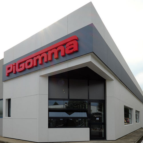 Revestimento de fachada em painéis - PIGOMMA - ALUCOBOND - em alumínio / em ardósia / em compósito