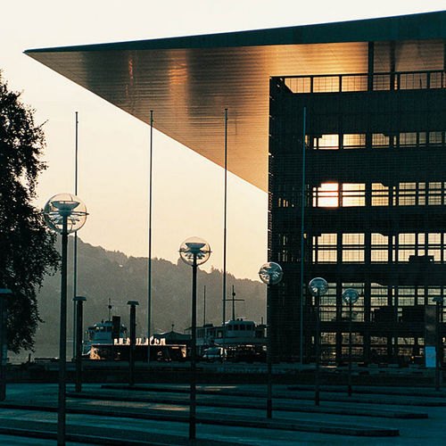 Painel compósito de revestimento - ART AND CONGRESS HALL LUCERNE - ALUCOBOND - para telhado / para sofito / resistente às intempéries