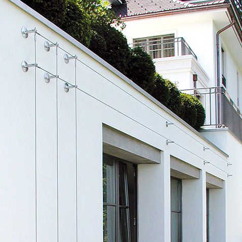 Treliça de jardim para parede verde - SERIES 100 - GreenBlue Urban Ltd - em aço inoxidável