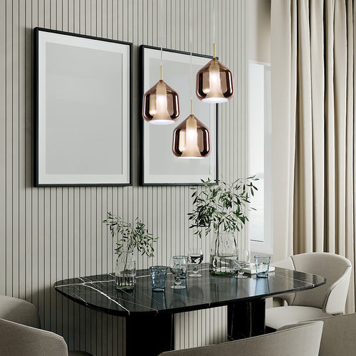 Pendente - X-RAY - Miloox - em cobre / em bronze / em vidro