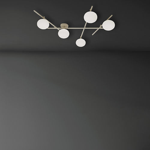 Pendente - MIKADO - Miloox - metálica / em metal pintado / em vidro borossilicato