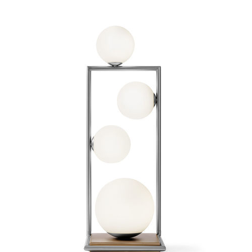 Luminária de mesa - BUBLE - Miloox - em bronze / em aço / em opalina
