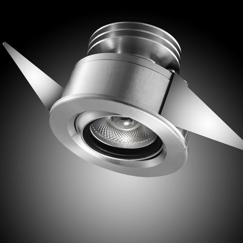 Spot de embutir no teto - INSERT 10 ADJUSTABLE - LOUPI - de LED / redondo / IP40