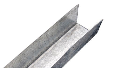 Perfil em aço galvanizado - Panel Rey - em U / de cobertura / para engradamento