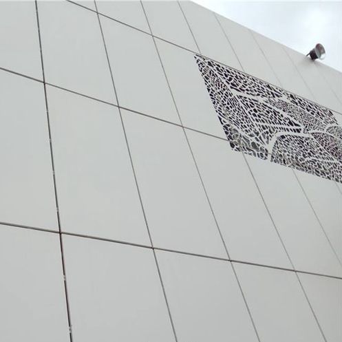Revestimento de fachada em painéis - MCT-004 - M-City Aluminum Co., Ltd. - em alumínio / em chapa perfurada / liso