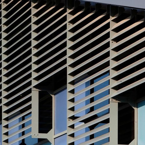 Brise em alumínio - M-City Aluminum Co., Ltd. - para fachada