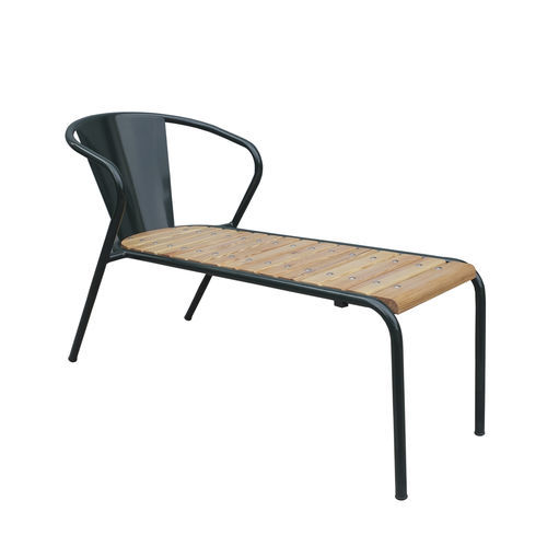 Chaise longue contemporânea - ARCALO - em madeira / metálica / metálica