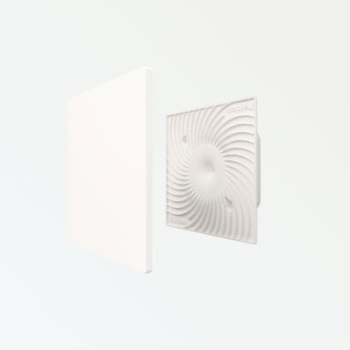 Grelha de ventilação em material plástico - COLORLINE® - ALDES - quadrada / interna / profissional