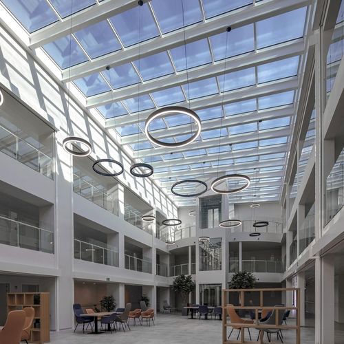 Domo em vidro - Avondzon - Forzon - para telhado inclinado / transparente / decorativo
