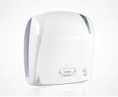Dispenser de papel higiênico de parede - ART. 884  - MAR PLAST Group S.p.A. - em ABS / para hotel / para banheiro coletivo