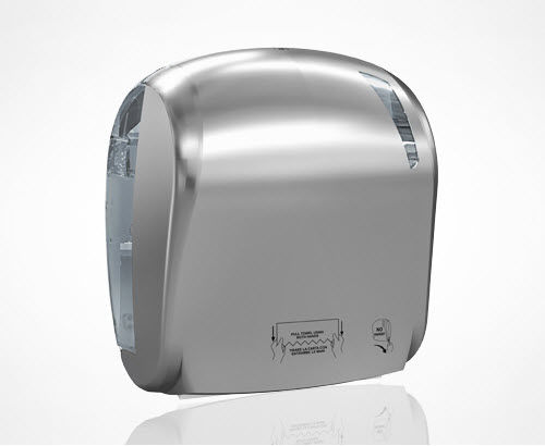 Dispenser de papel toalha de parede - ART. 884 TITANIUM - MAR PLAST Group S.p.A. - em ABS / da linha comercial / para hotel