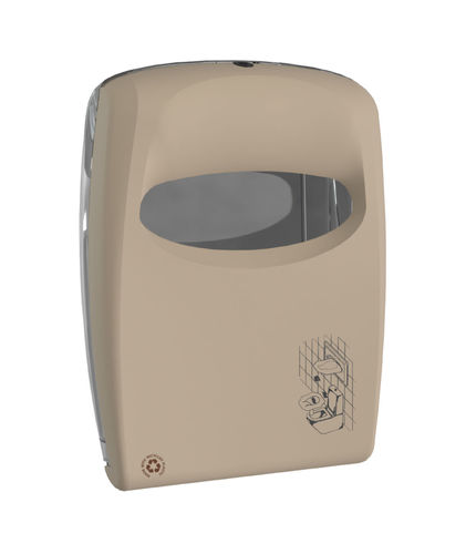 Dispenser de protetor de assento sanitário de parede - MAR PLAST Group S.p.A. - manual / em material plástico / da linha comercial